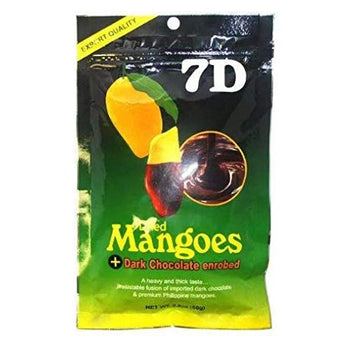 7D DRIED MANGO DARK CHOCOLATE