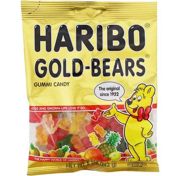 Haribo Gold-Bears Gummi Candy, 5 oz (142 g)